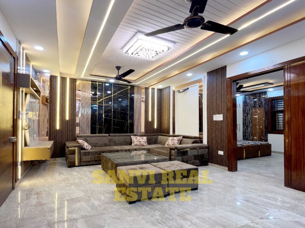 3 BHK Furnished Flat For Sale In Dwarka Mor Sanvi Real Estate