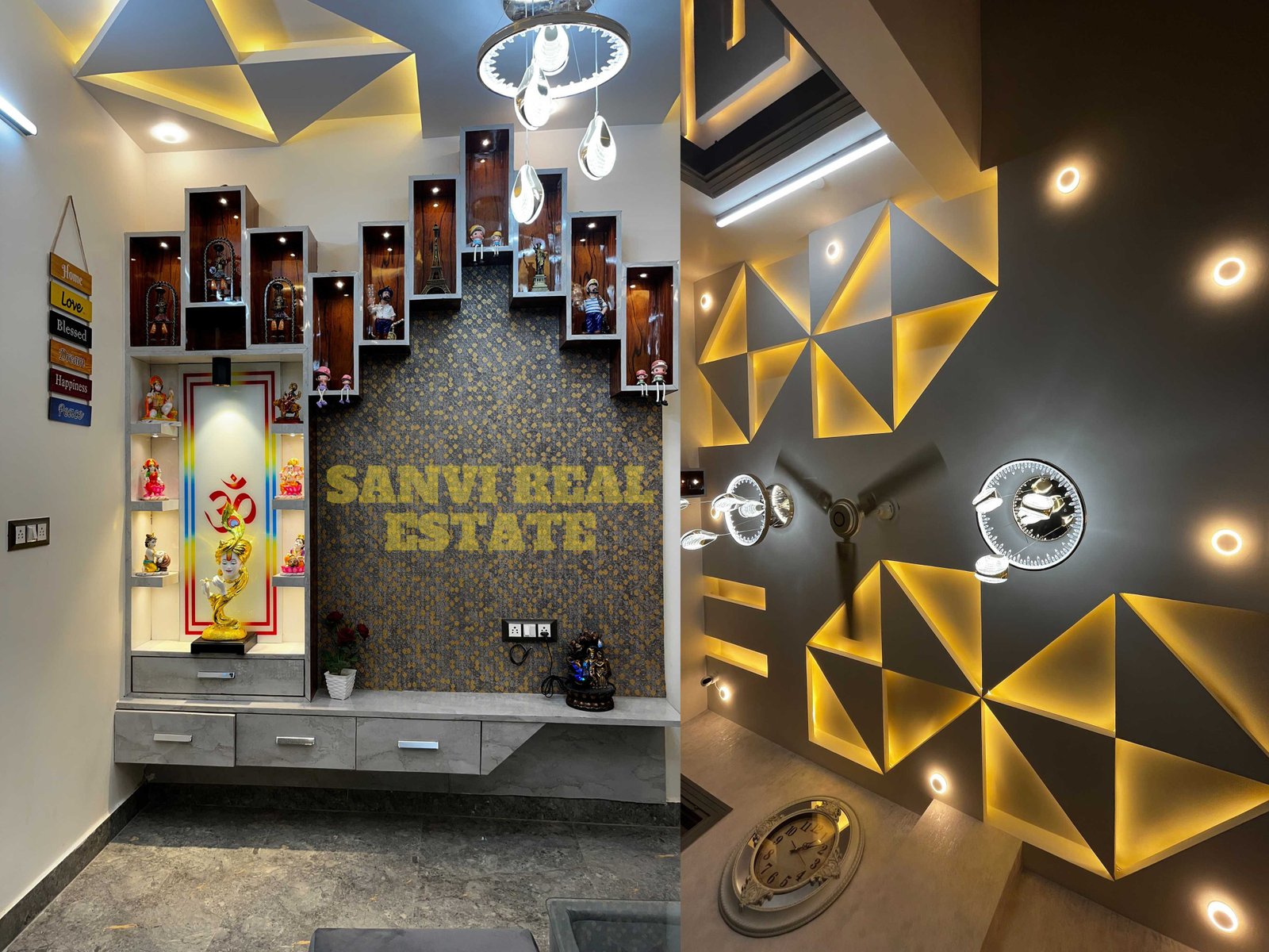 Fully Furnished L-Type Corner 3 BHK Flat in Uttam Nagar By Sanvi Real Estate