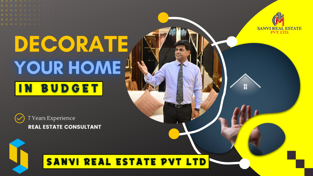 Decorating a 2 BHK Flat on a Budget: Tips and Tricks for Stylish Living | M-Sanvi Real Estate