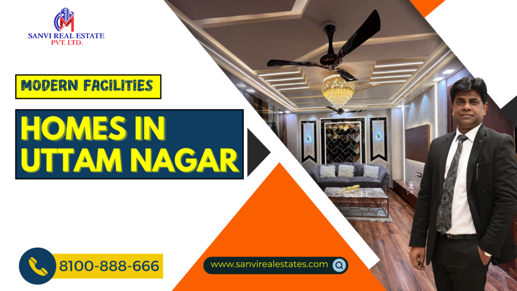 Buy Flats with Modern Facilities in Uttam Nagar, Delhi-59 | M-Sanvi Real Estate