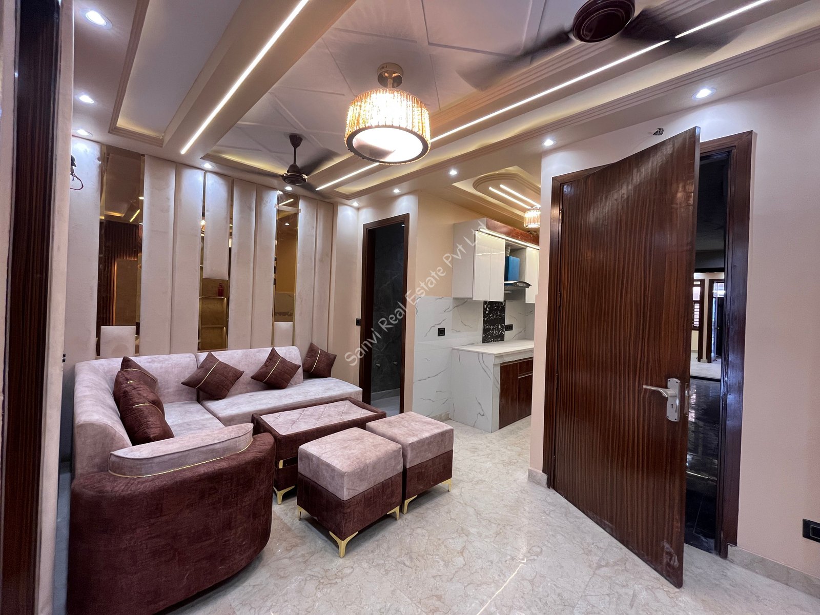 Beyond Ordinary 3 BHK Builder Floor Dwarka Mor Delhi | Property in Dwarka Mor | M-Sanvi Real Estate