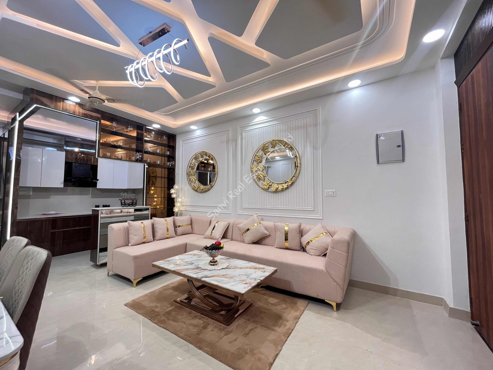 L Type Corner 4 BHK Flat in Dwarka Mor | 2 Side Open 4 BHK Property in Uttam Nagar | M-Sanvi Real Estate