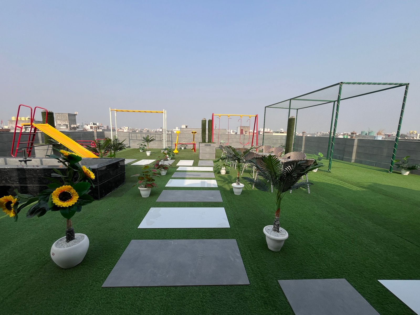 3 BHK Flat with Terrace Garden, Party Zone & Kids Play Area – Dwarka Mor Flats for Sale