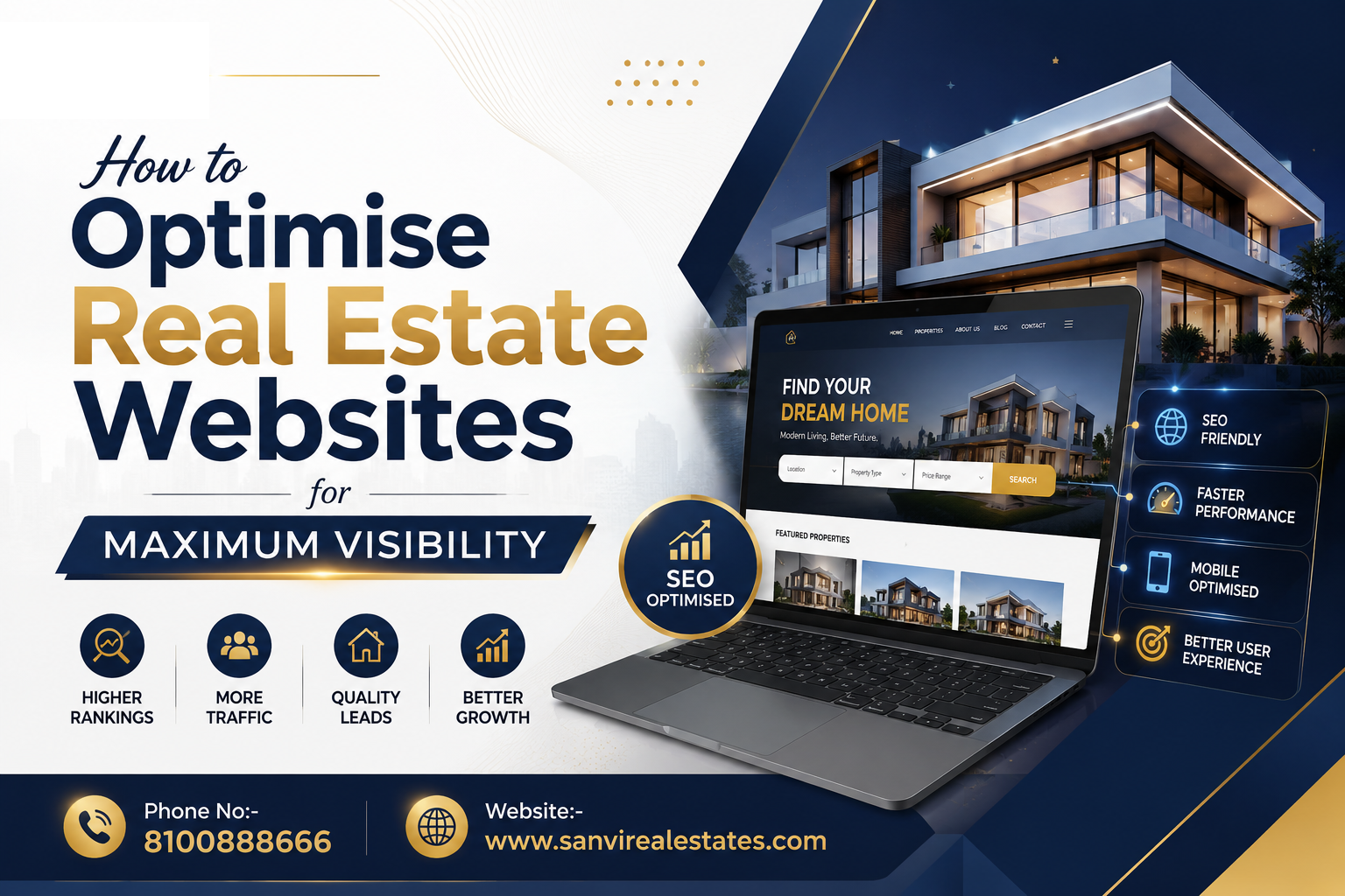 How to Optimise Real Estate Websites for Maximum Visibility