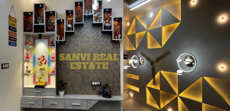 3 BHK L-Type Corner Fully Furnished Flat | Sanvi Real Estate