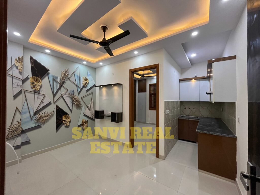 Bhk Semi Furnished Flat In Uttam Nagar Sanvi Real Estate