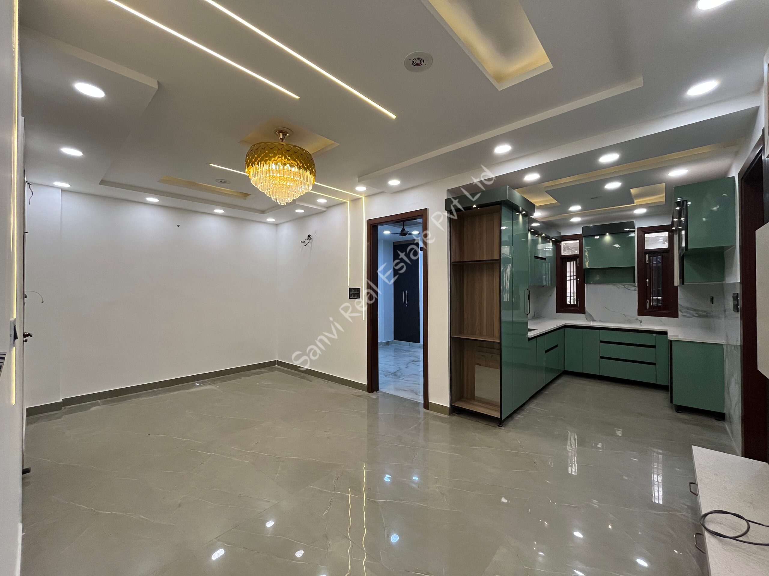 3 BHK Semi Furnished Flat in Uttam Nagar | Sanvi Real Estate