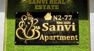 3 BHK L-Type Furnished Flat in Uttam Nagar | Sanvi Real Estate