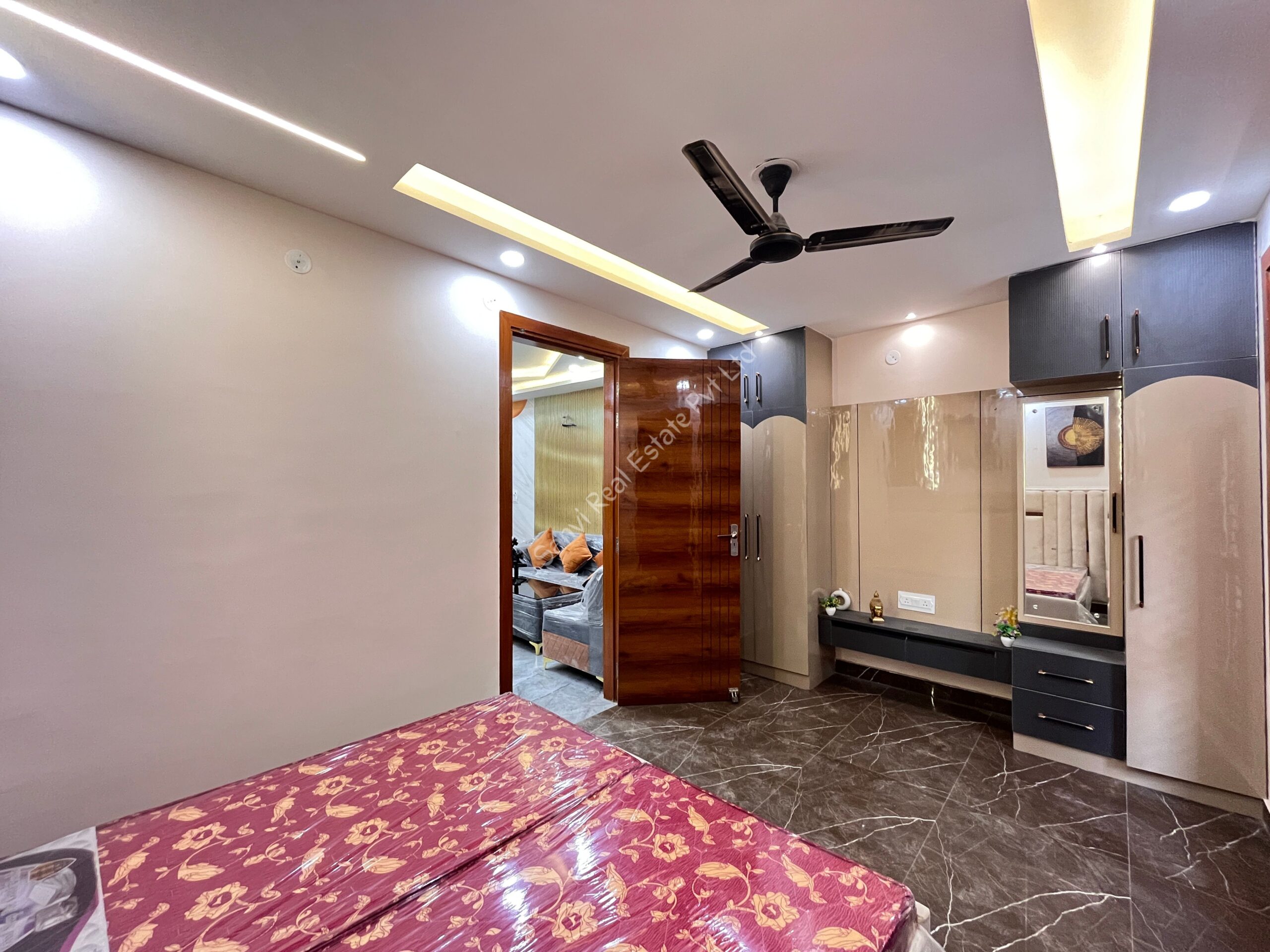 2 BHK Fully Furnished Flat in Uttam Nagar | Flats For Sale | M-Sanvi Real Estate