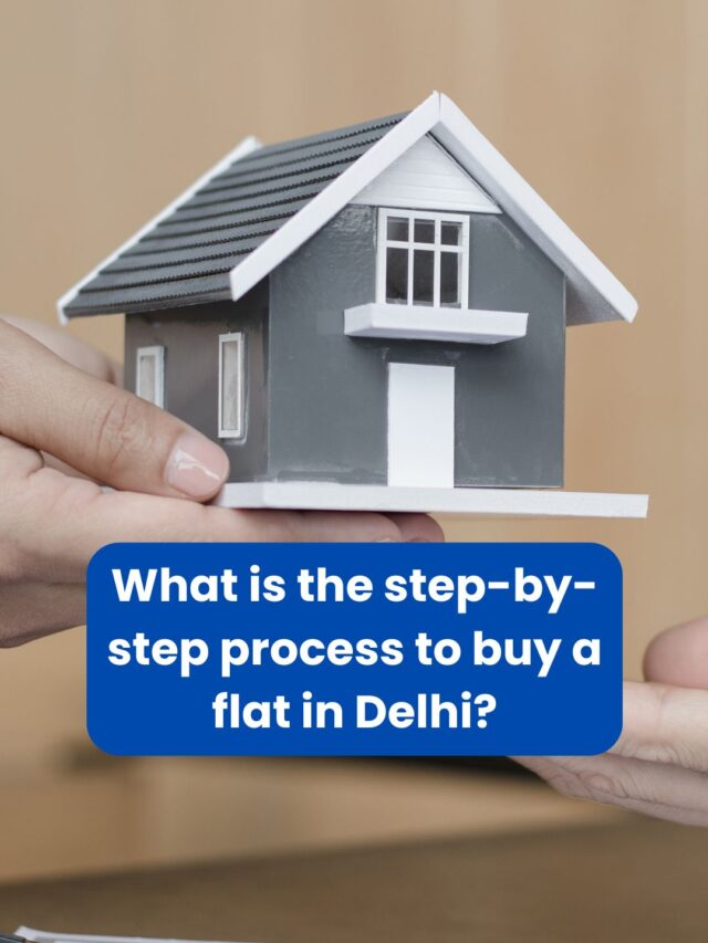 What is the step-by-step process to buy a flat in Delhi?
