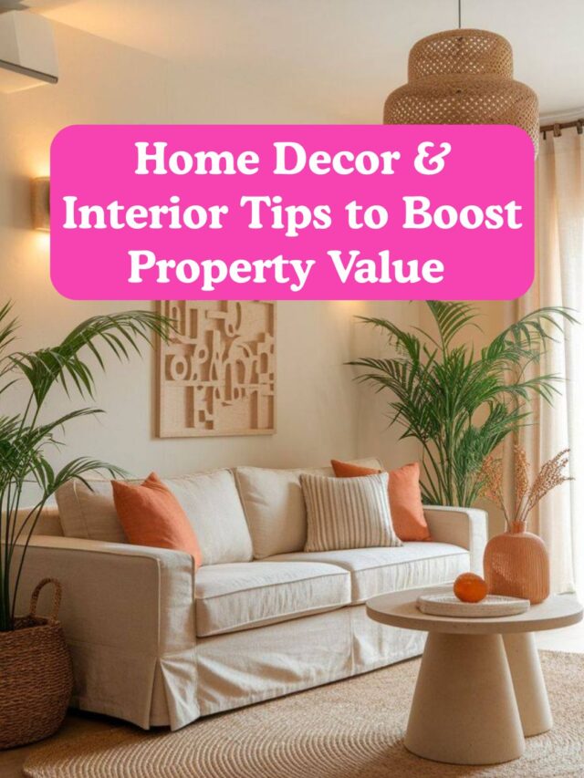 Home Decor & Interior Tips to Boost Property Value