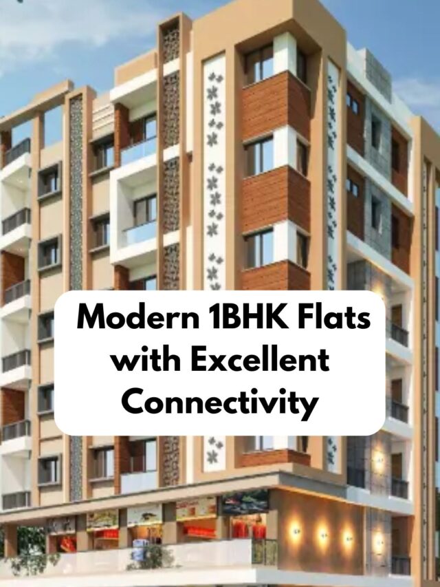 Modern 1BHK Flats with Excellent Connectivity
